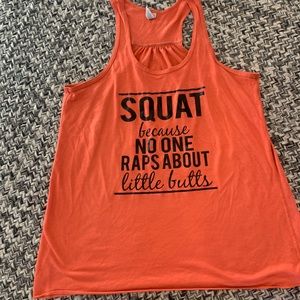 Coral Workout Tank-L